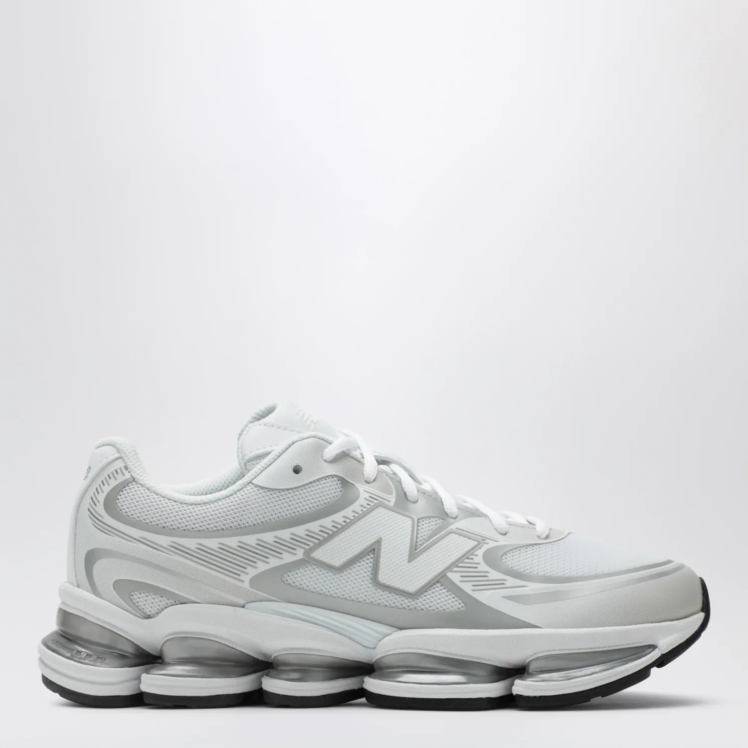 New Balance ABZORB 2000 White/Silver Metallic Sneakers