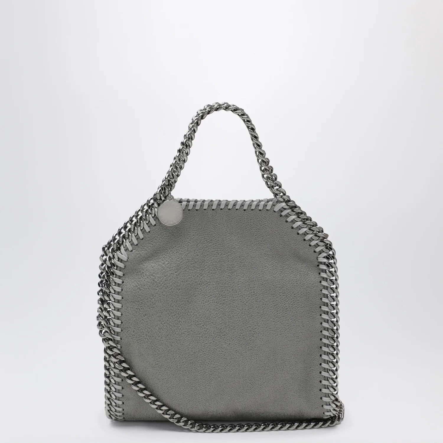 Stella McCartney Falabella micro Tote bag in light grey