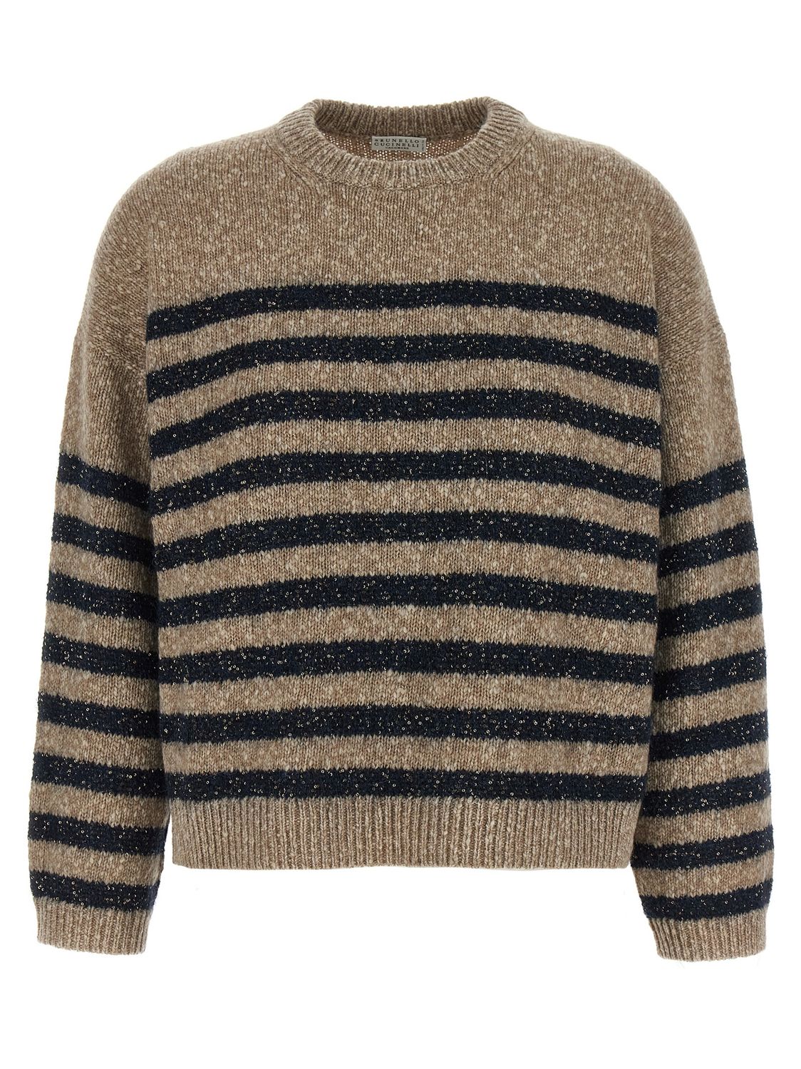 Brunello Cucinelli Dazzling Stripes Sweater