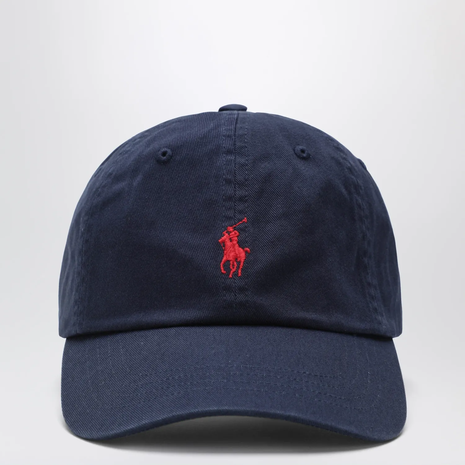 Polo Ralph Lauren Newport Navy / Red baseball cap with logo