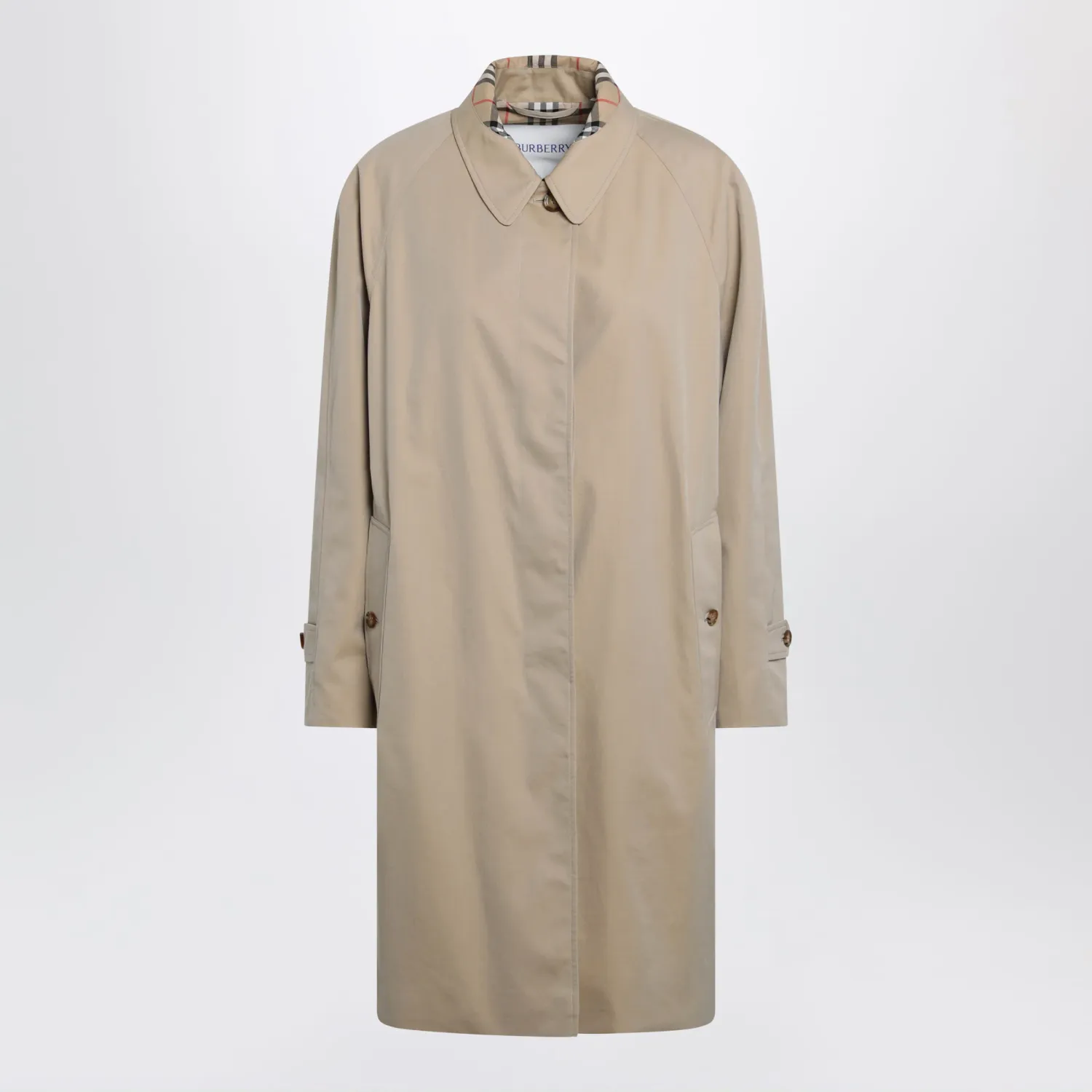 Burberry Honey beige cotton coat