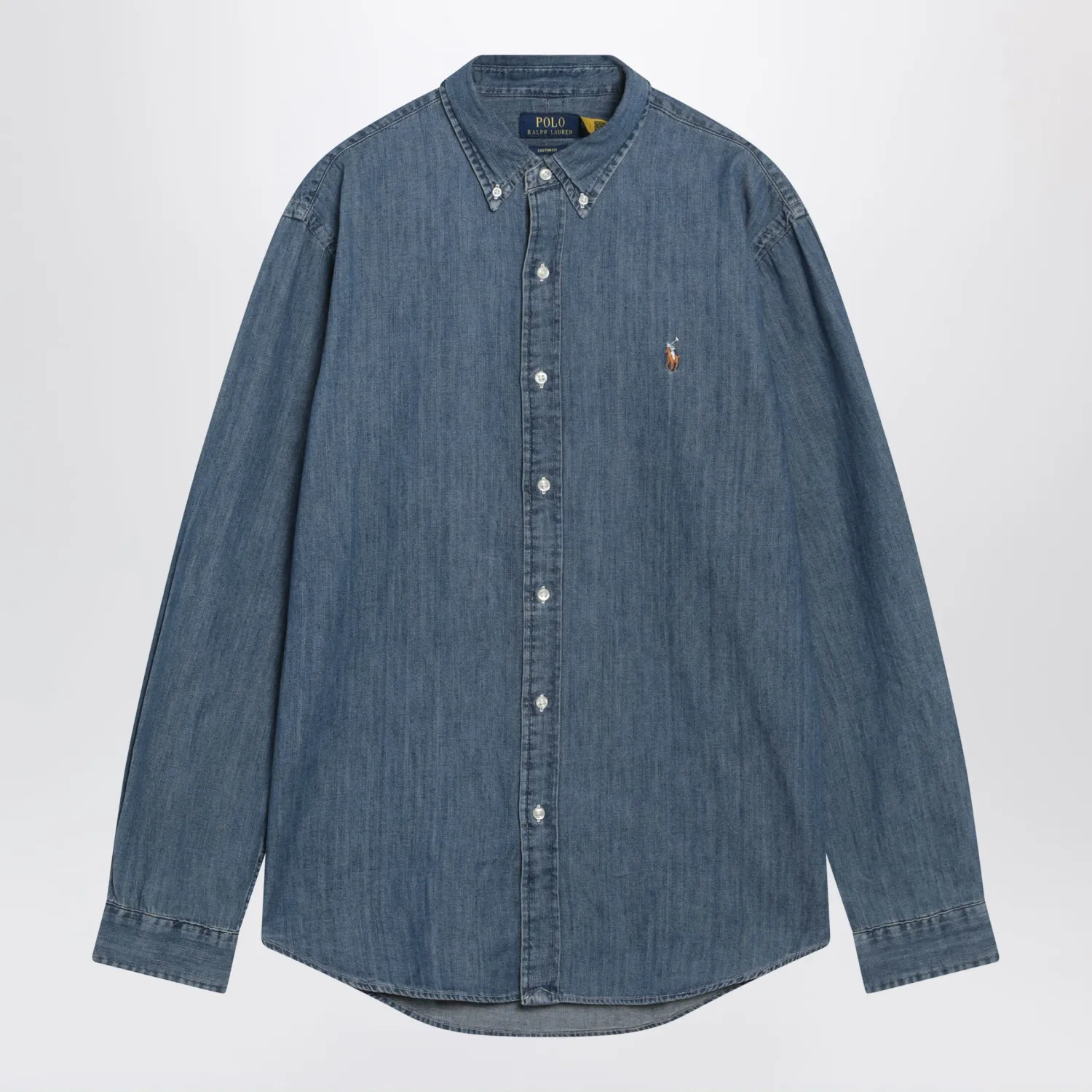 Polo Ralph Lauren Blue denim Custom-Fit shirt