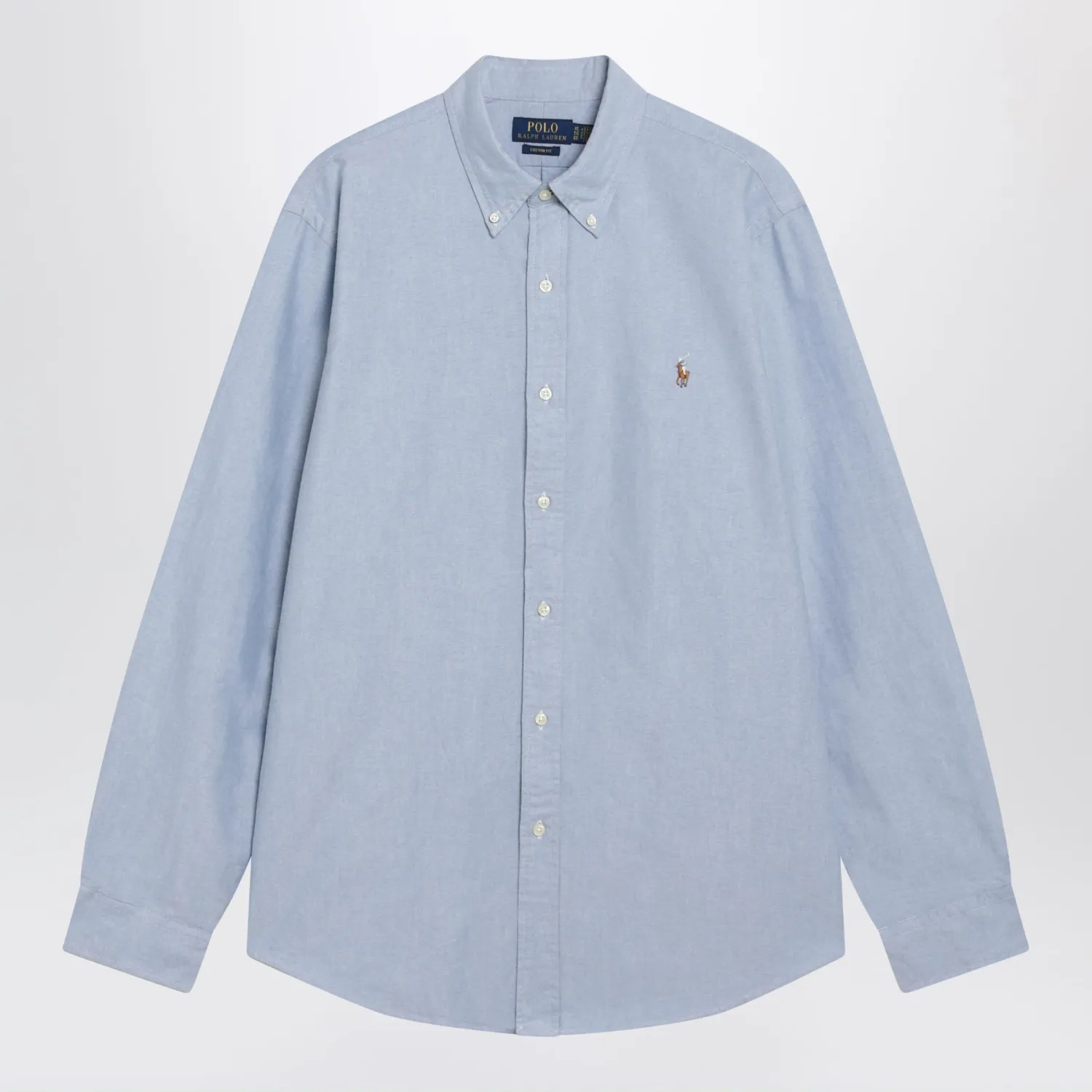 Polo Ralph Lauren Light blue Oxford shirt Custom-fit