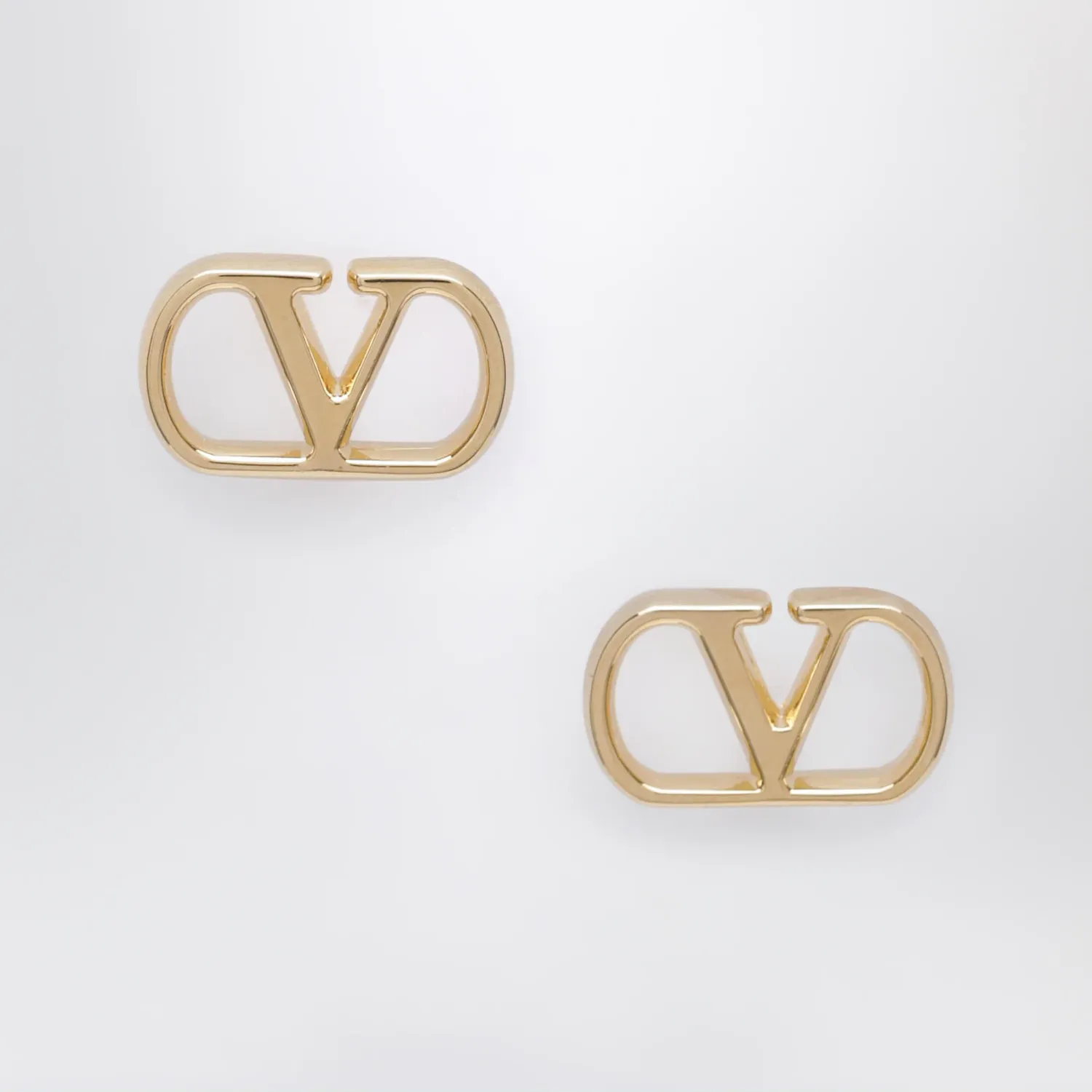 Valentino VLogo Signature earrings in gold-tone metal