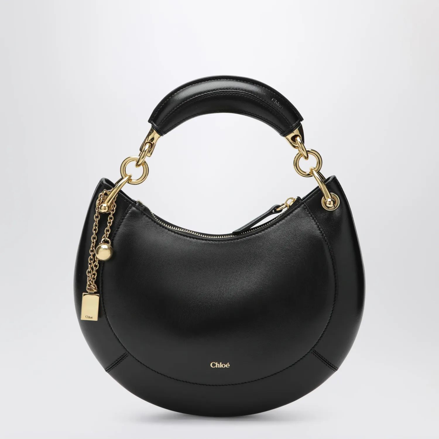 Chloé Black leather Marcie shoulder bag