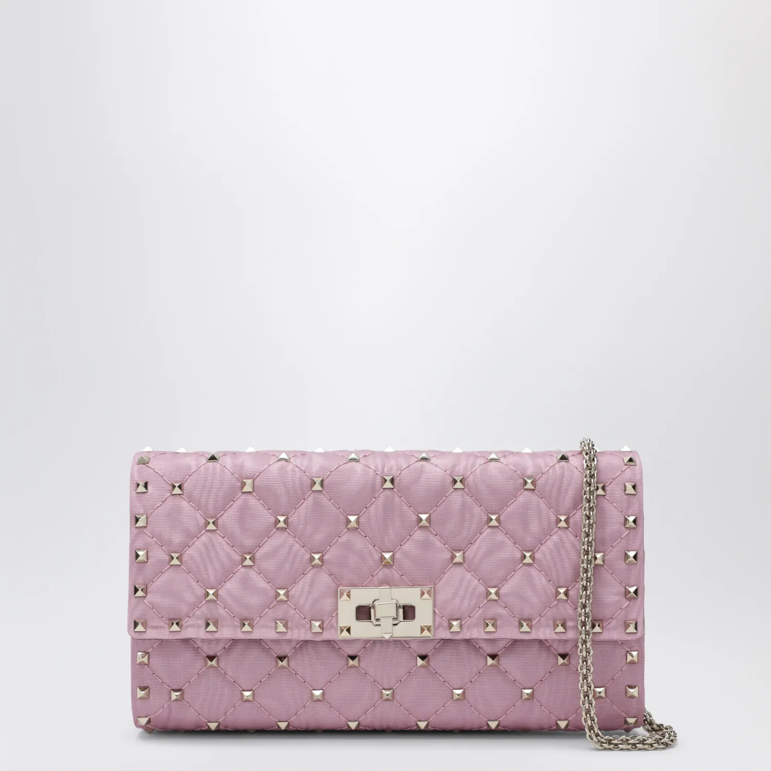 Valentino Garavani Pink Rockstud Spike crossbody bag