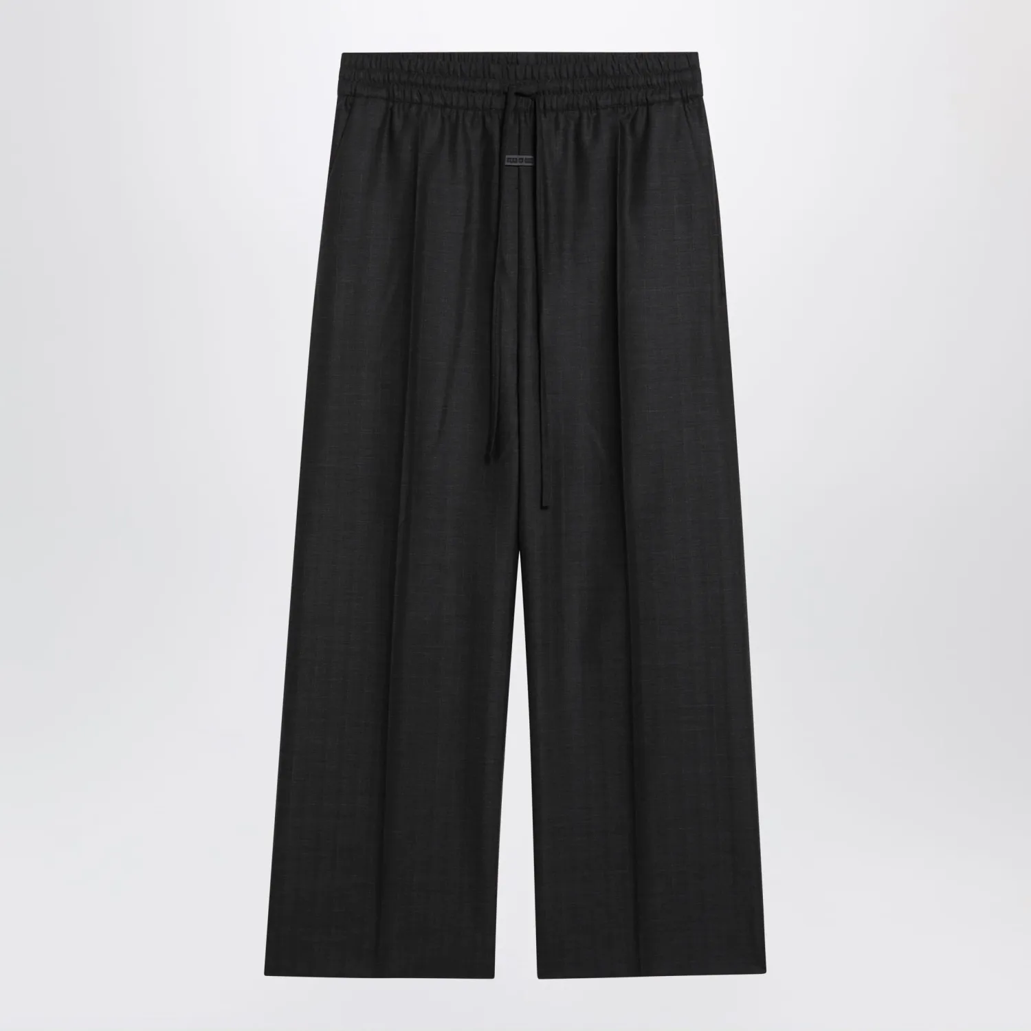 Fear of God Dark grey wide-leg wool trousers