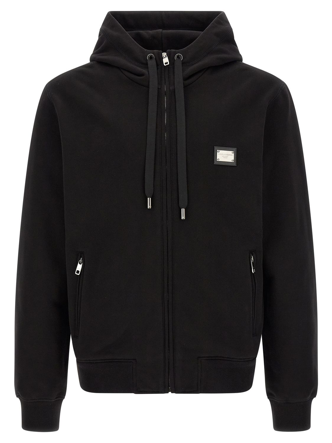 Dolce &amp; Gabbana Logo Plaque Hoodie