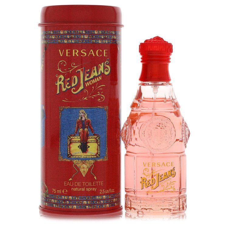Red Jeans by Versace Eau de Toilette for Women 2.5 oz (75 ml)