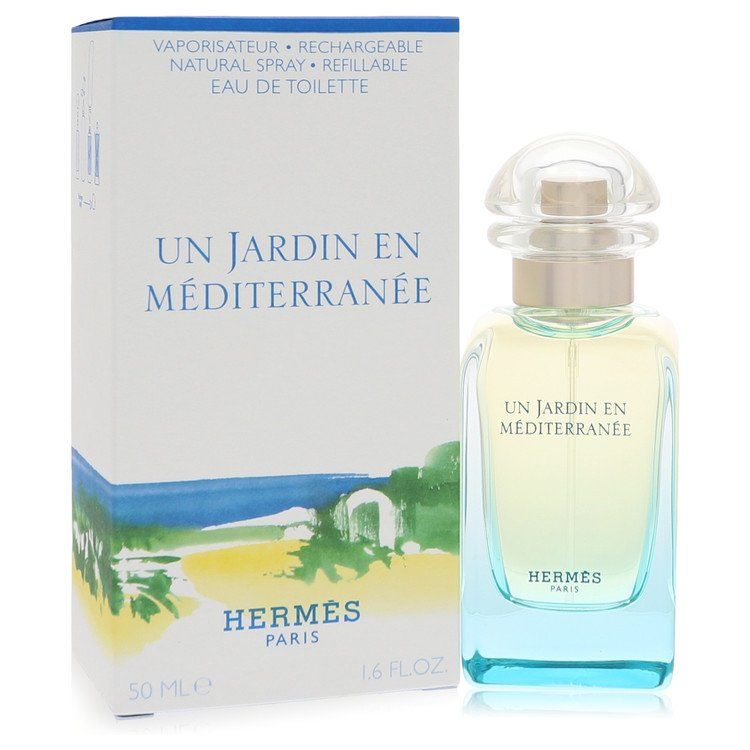 Un Jardin En Mediterranee by Hermes Eau de Toilette for Women 1.7 oz (50 ml)
