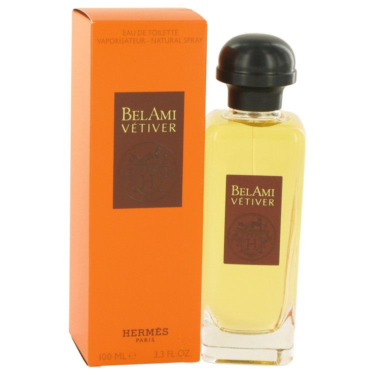Bel Ami Vetiver by Hermès Eau De Toilette Spray 3.3 oz for Men