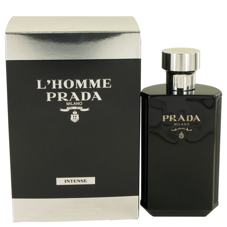 Prada L'homme Intense Eau de Parfum for Men 3.4 oz (100 ml)