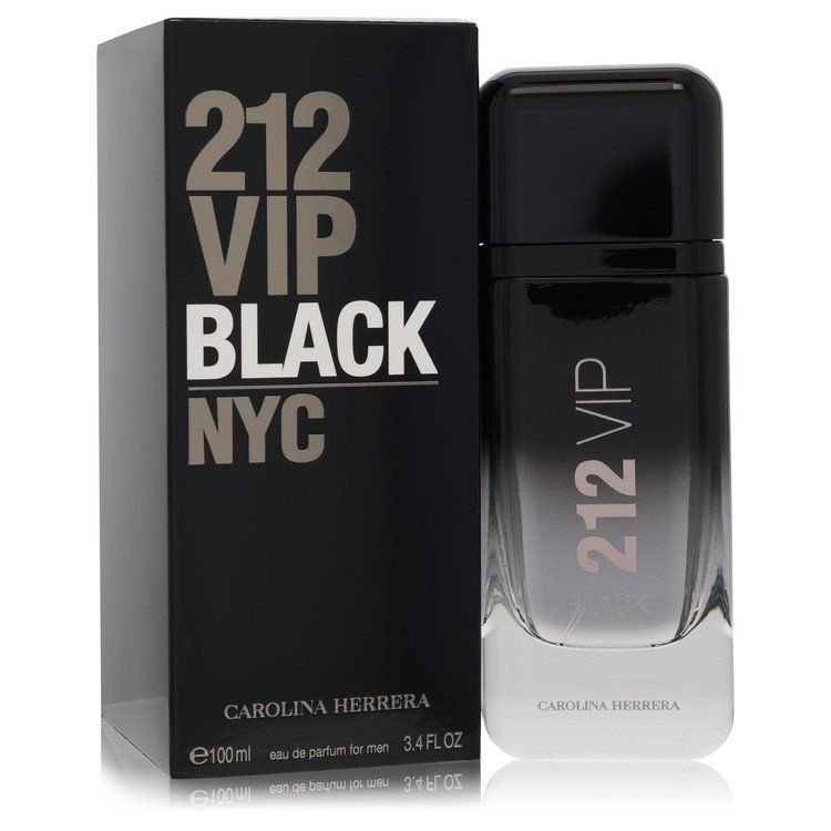 212 VIP Black by Carolina Herrera Eau de Parfum for Men 3.4 oz (100 ml)
