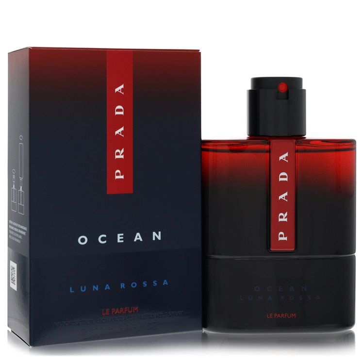 Prada Luna Rossa Ocean Parfum for Men 3.4 oz (100 ml)
