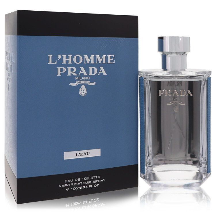 Prada L'Homme L'eau Eau de Toilette for Men 3.4 oz (100 ml)