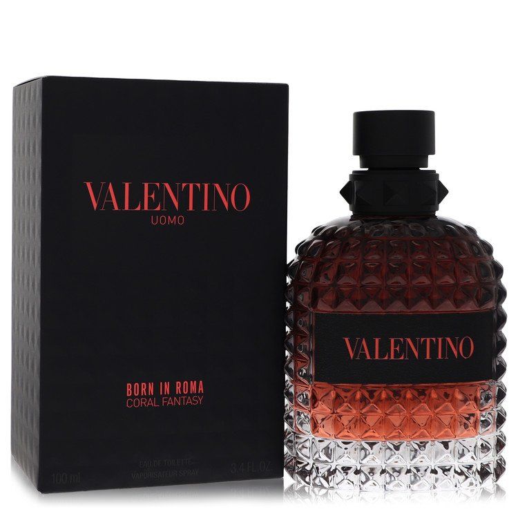 Valentino Uomo Born in Roma Coral Fantasy Eau de Toilette for Men 3.4 oz (100 ml)