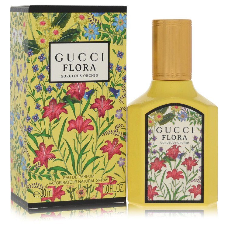 Flora Gorgeous Orchid by Gucci Eau de Parfum for Women 1 oz (30 ml)