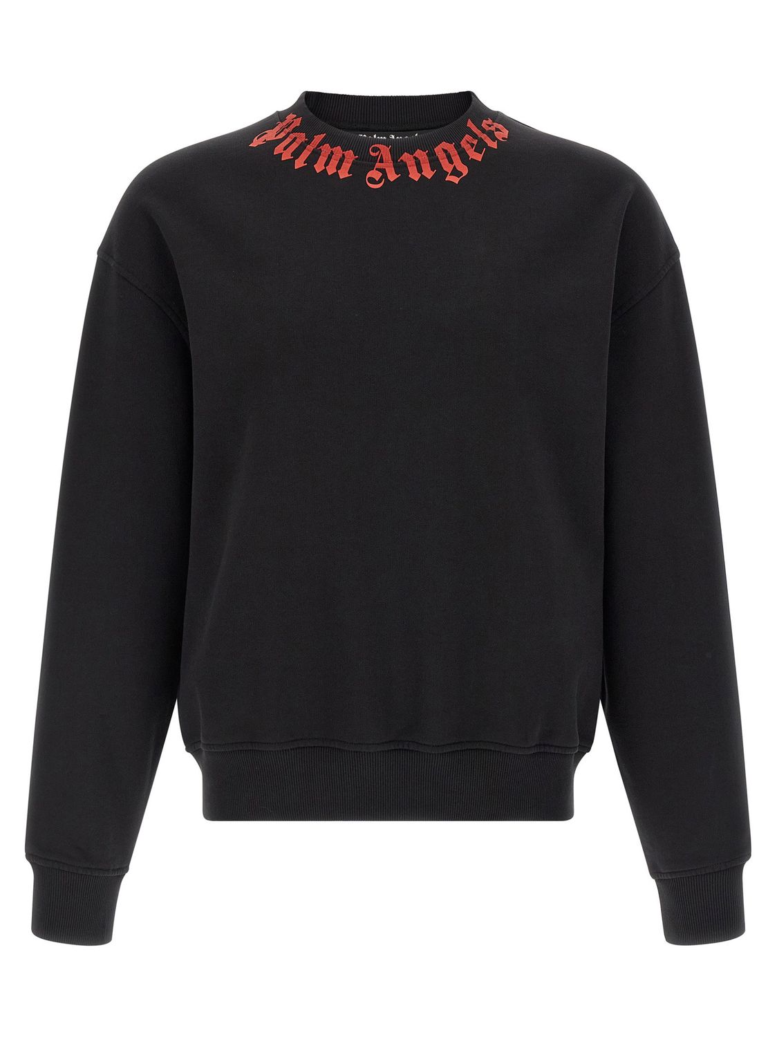 Palm Angels Neck Logo Sweatshirt