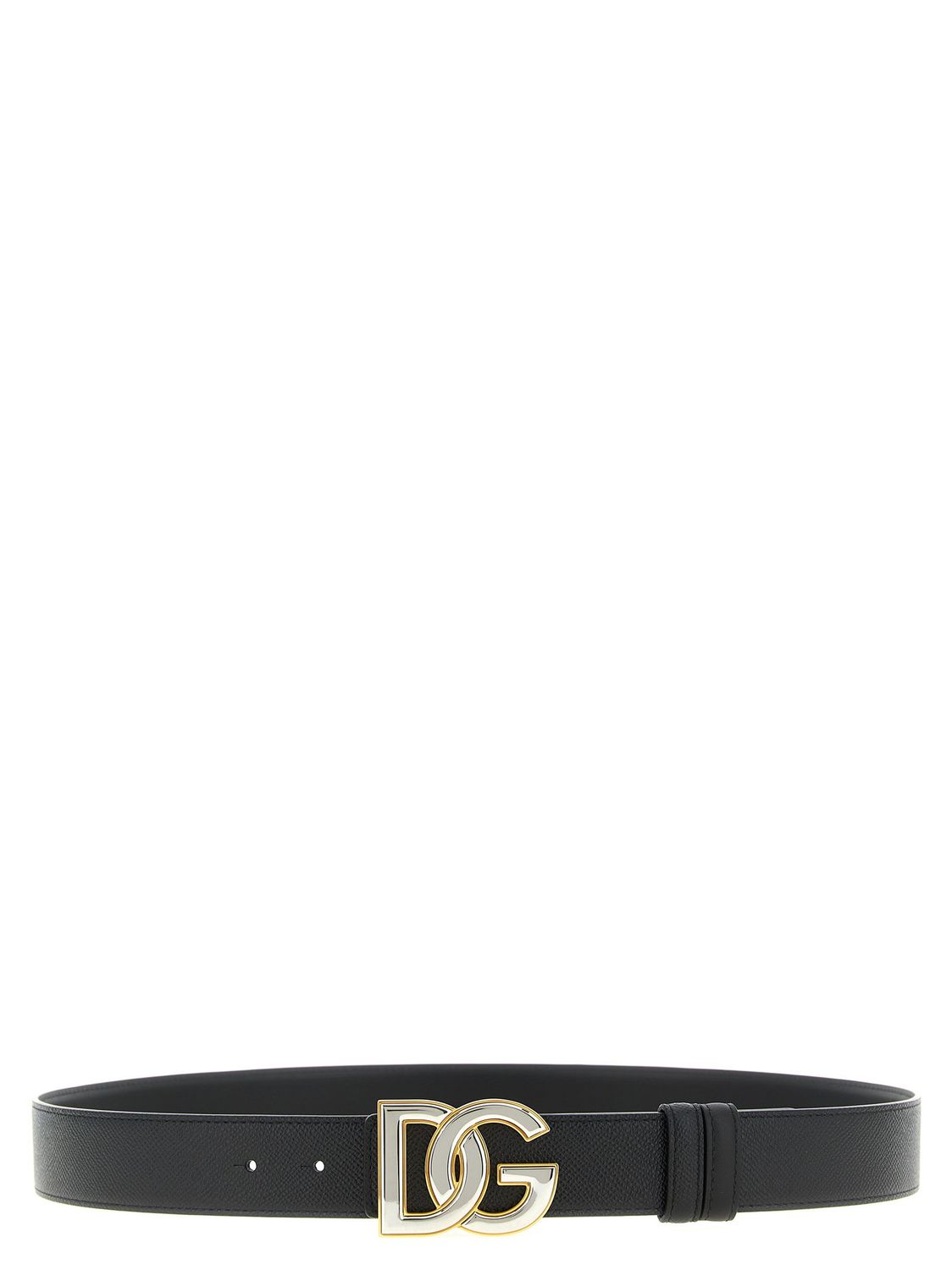 Dolce &amp; Gabbana Reversible ‘dg’ Cross Belt