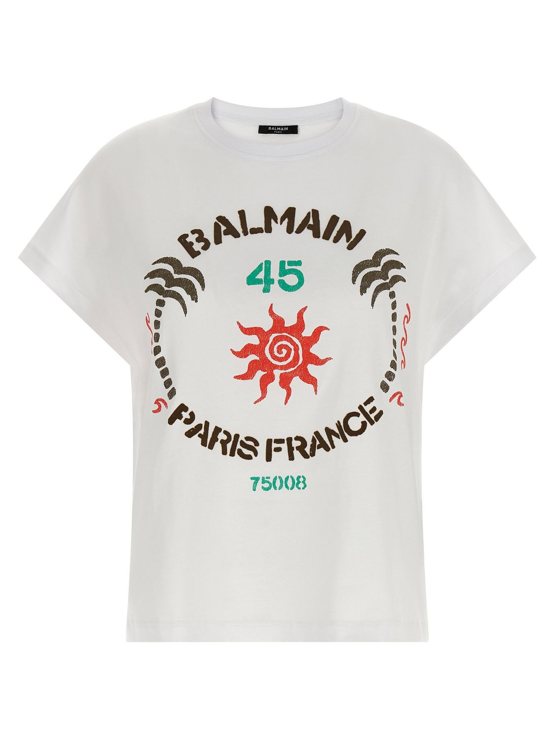Balmain Club 45 Print T-shirt