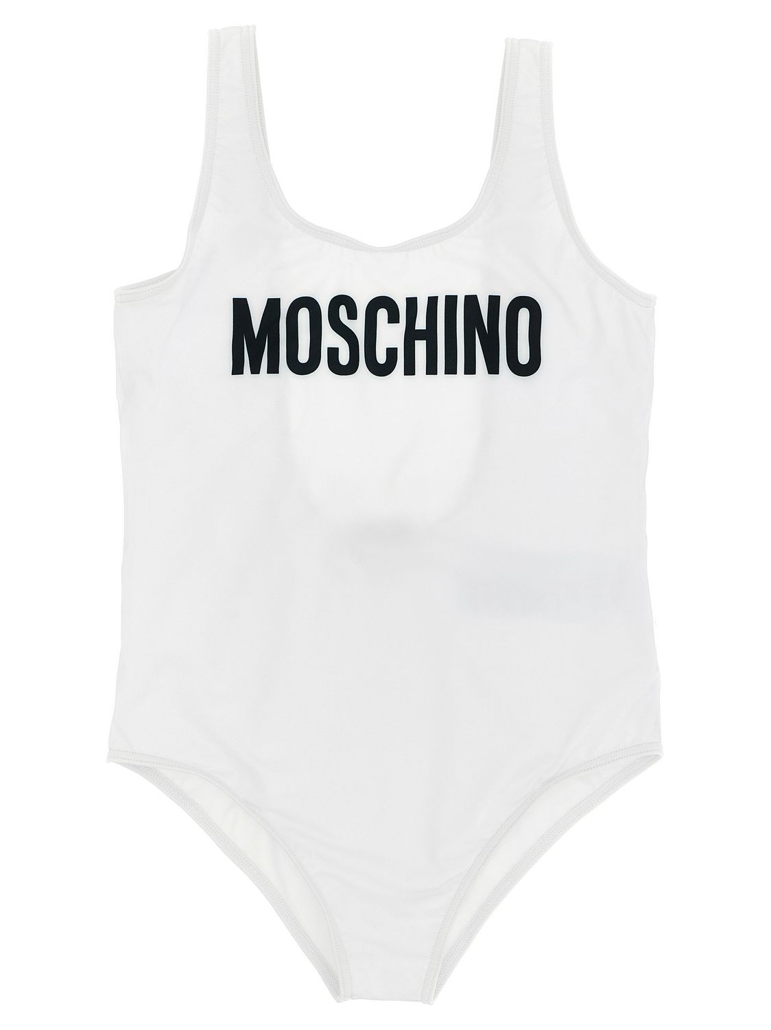 Moschino Kid Teen Logo Lettering One-piece Swimsuit