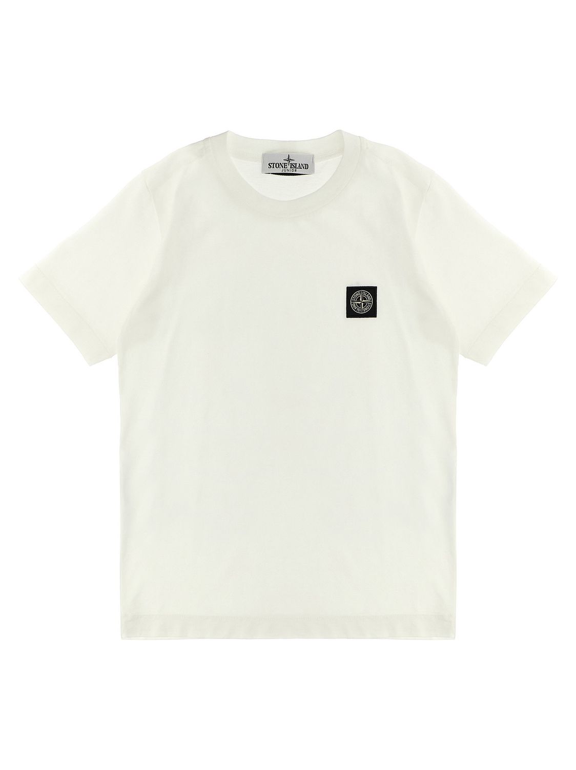 Stone Island Junior Compass Logo T-shirt
