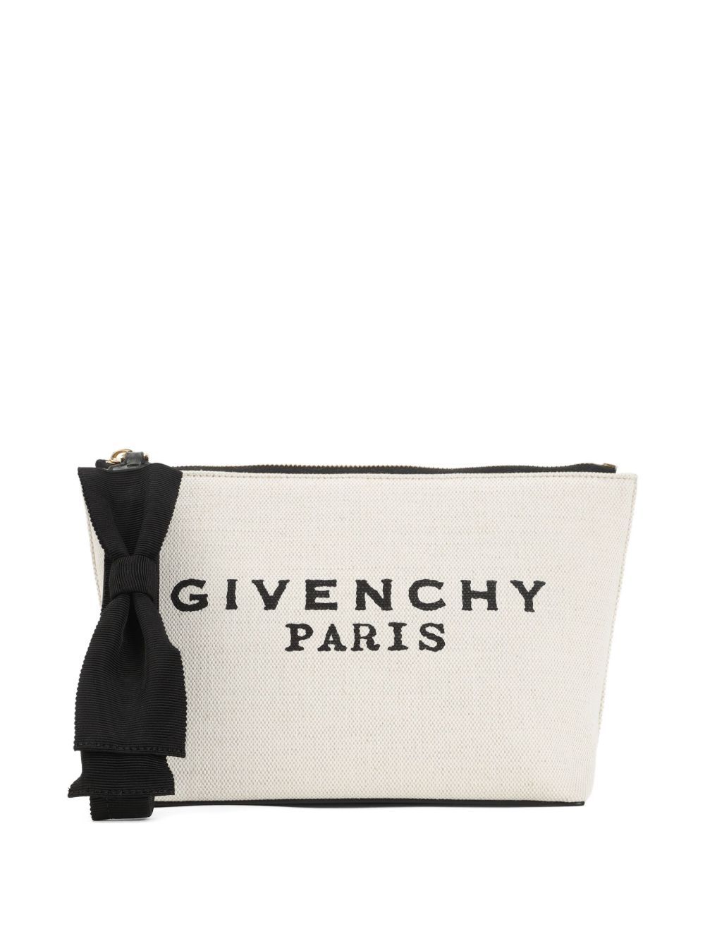 Givenchy Pouch In Canvas With Bow