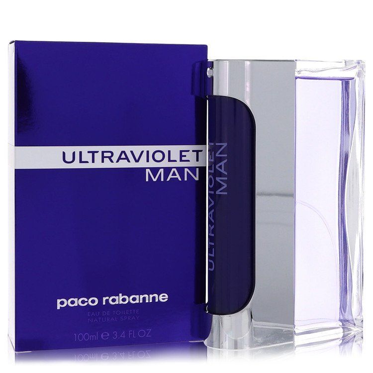 Ultraviolet by Paco Rabanne Eau de Toilette for Men 3.4 oz (100 ml)