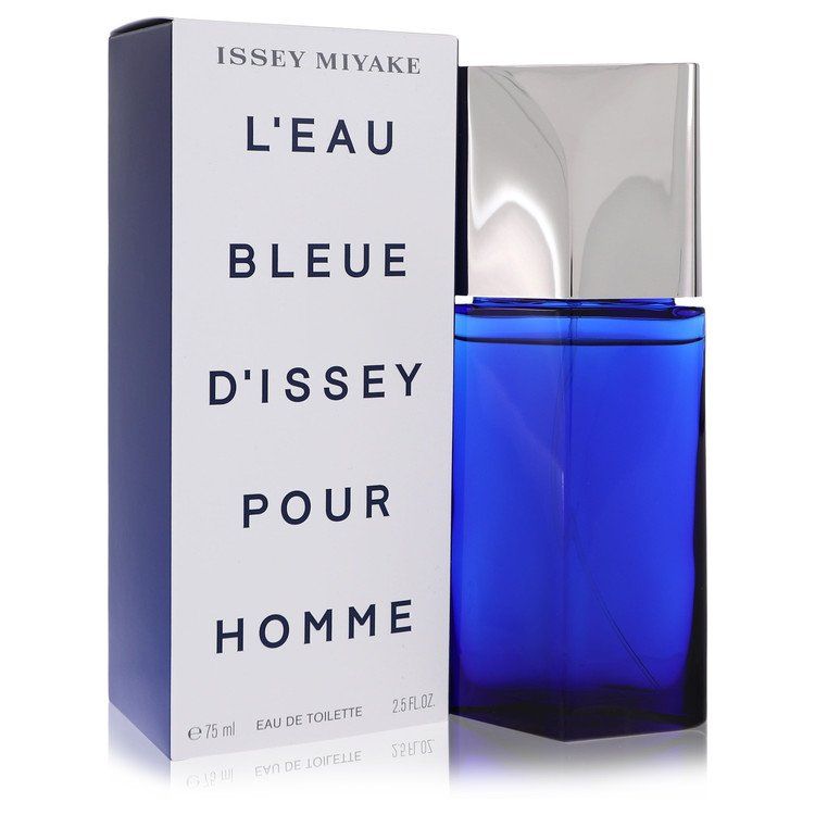L'Eau Bleue D'Issey Pour Homme by Issey Miyake Eau de Toilette for Men 2.5 oz (75 ml)