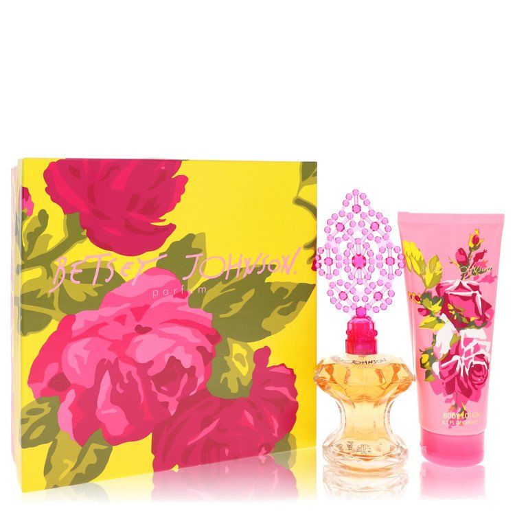 Betsey Johnson Gift Set -- 3.4 oz Eau de Parfum Spray + 6.7 oz Body Lotion for Women