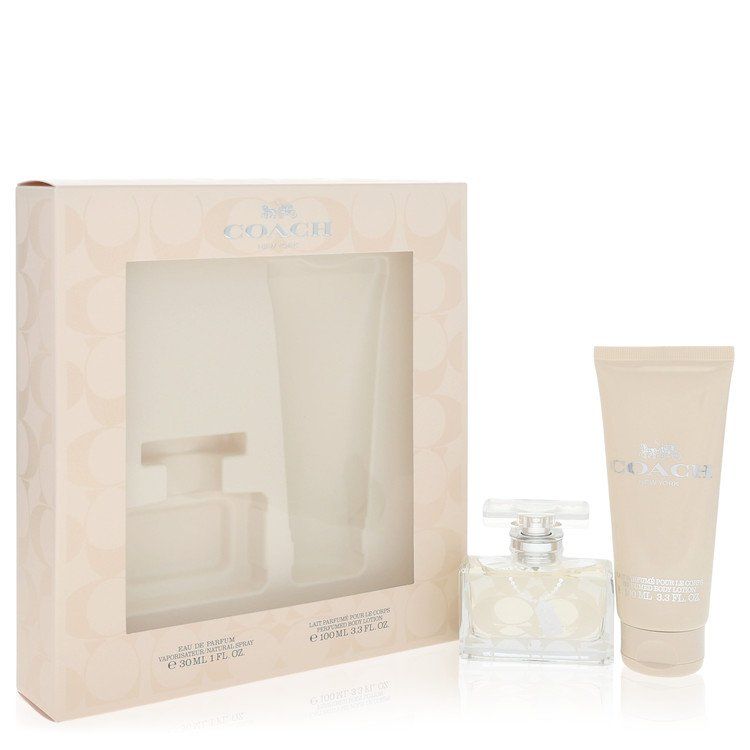 Coach Signature Gift Set -- 1 oz Eau de Parfum Spray + 3.3 oz Body Lotion for Women
