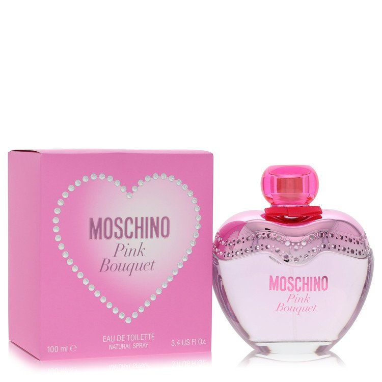 Moschino Pink Bouquet Eau de Toilette for Women 3.4 oz (100 ml)