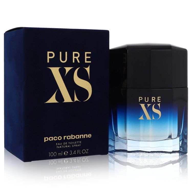 Pure XS by Paco Rabanne Eau de Toilette for Men 3.4 oz (100 ml)