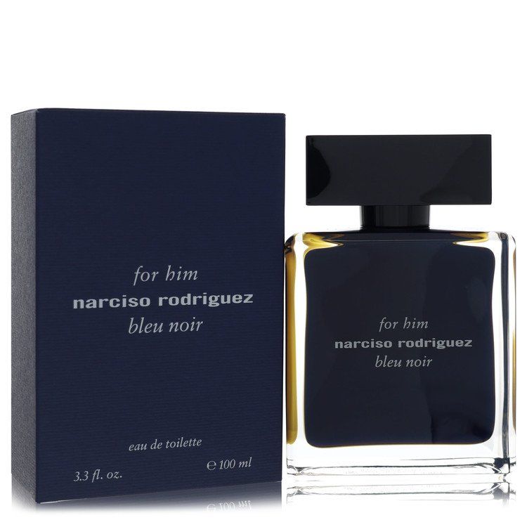Narciso Rodriguez Bleu Noir Eau de Toilette for Men 3.4 oz (100 ml)