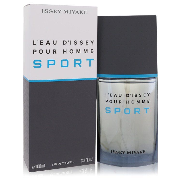 L'eau D'Issey Pour Homme Sport by Issey Miyake Eau de Toilette for Men 3.4 oz (100 ml)