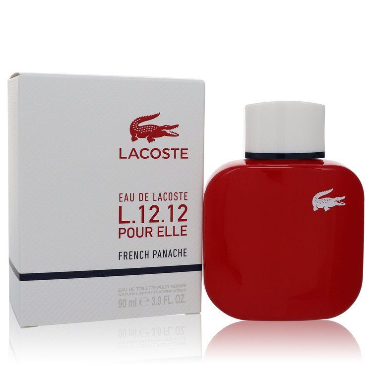 Eau De Lacoste L.12.12 Pour Elle French Panache Eau de Toilette for Women 3 oz (90 ml)