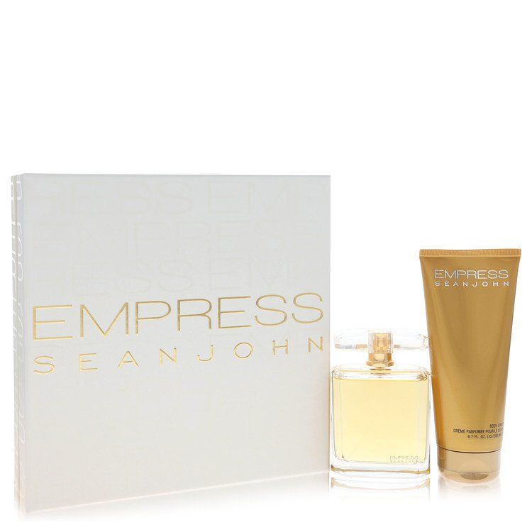 Empress by Sean John Gift Set -- 3.4 oz Eau de Parfum Spray + 6.7 oz Body Cream for Women
