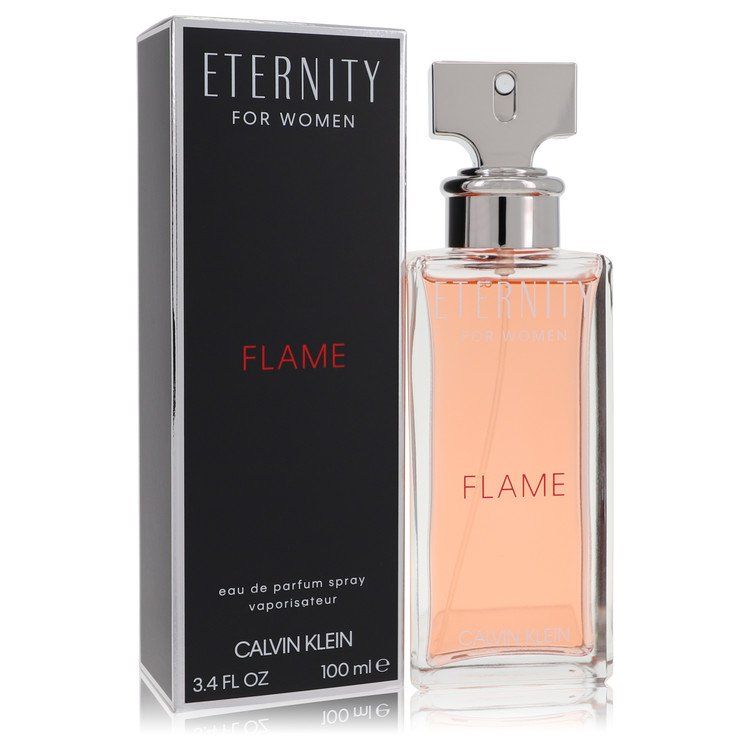 Eternity Flame by Calvin Klein Eau de Parfum for Women 3.4 oz (100 ml)