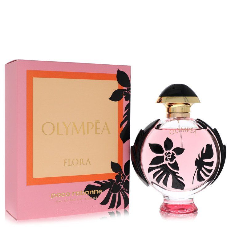 Olympea Flora by Paco Rabanne Eau de Parfum Intense for Women 2.7 oz (80 ml)