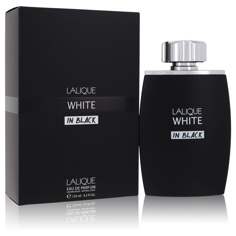 Lalique White In Black Eau de Parfum for Men 4.2 oz (125 ml)