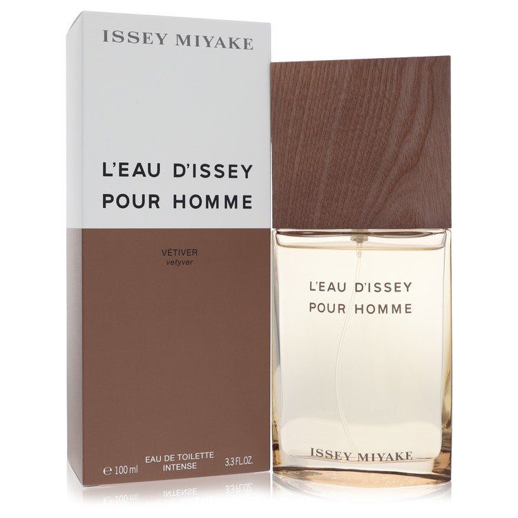 L'eau D'issey Pour Homme Vetiver by Issey Miyake Eau de Toilette Intense for Men 3.3 oz (100 ml)