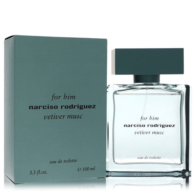 Narciso Rodriguez Vetiver Musc Eau de Toilette for Men 3.3 oz (100 ml)