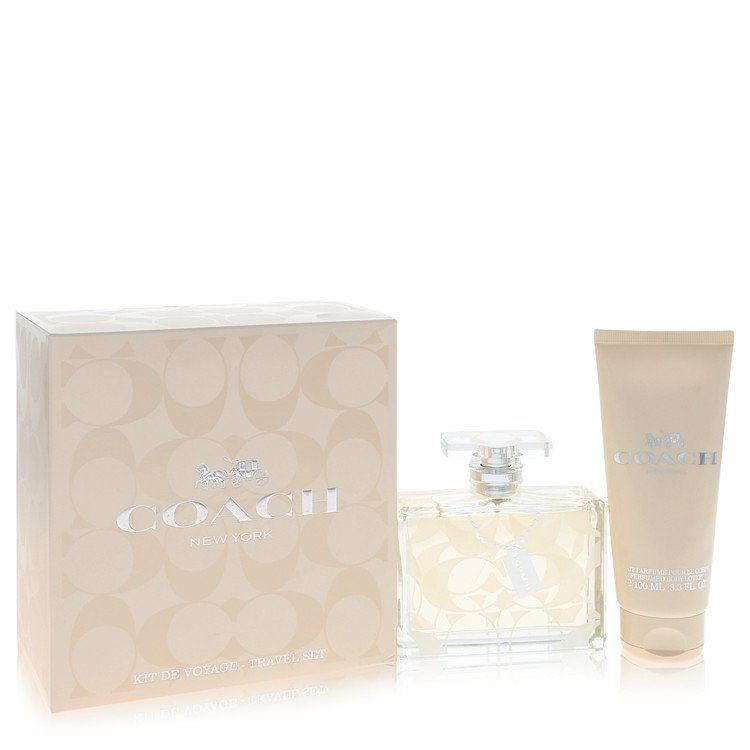 Coach Signature Gift Set -- 3.3 oz Eau de Parfum + 3.3 oz Body Lotion Travel Set for Women