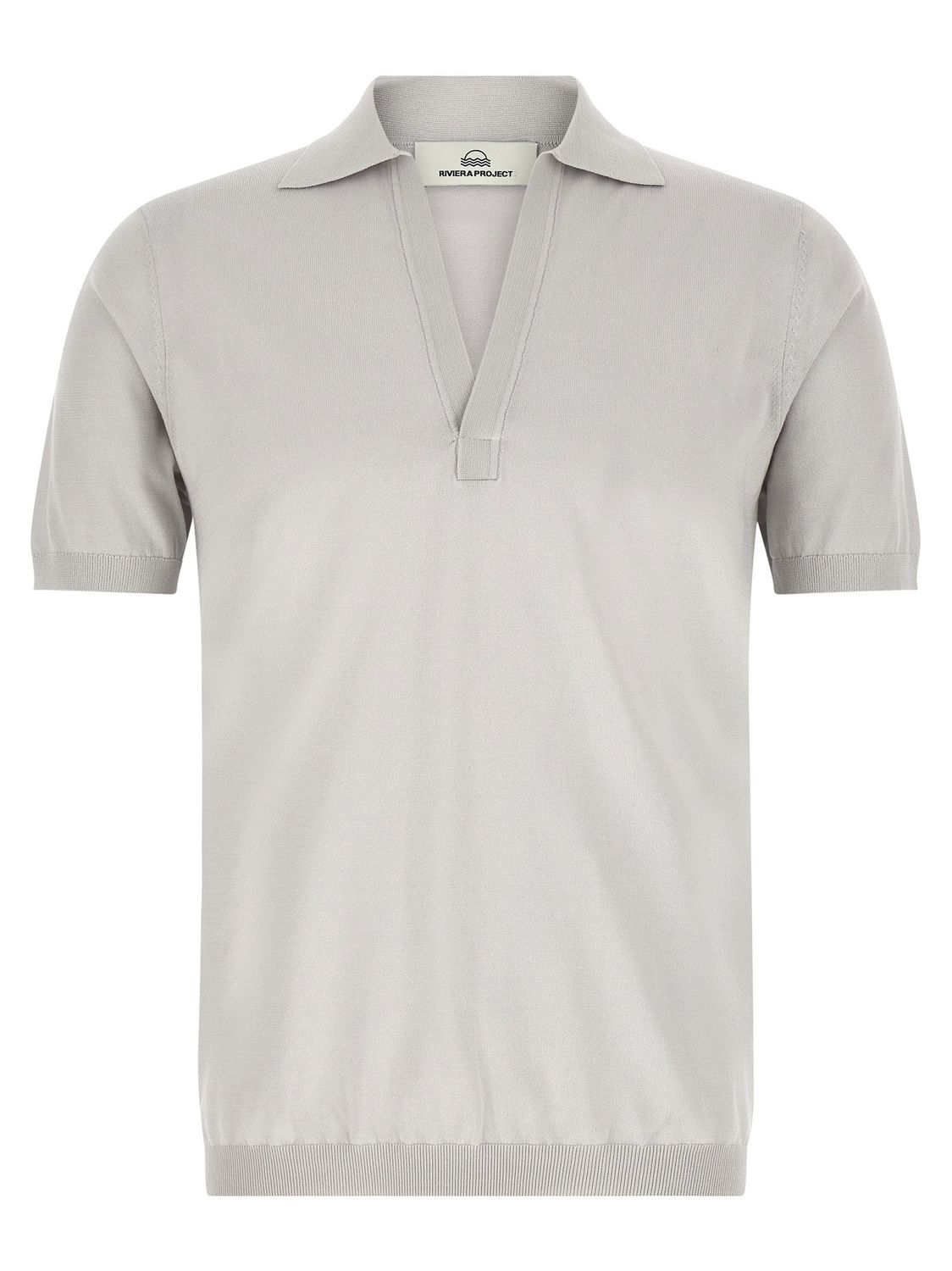 Riviera Project Open Collar Polo Shirt