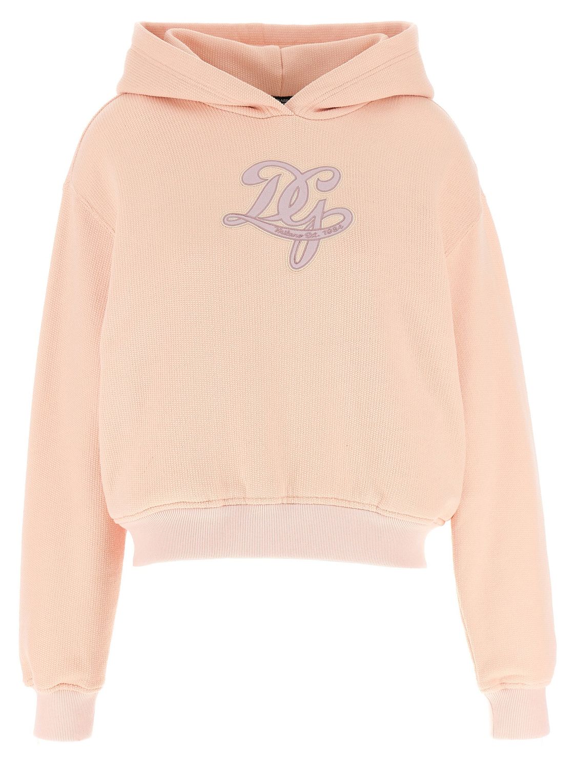 Dolce &amp; Gabbana Logo Embroidery Hoodie