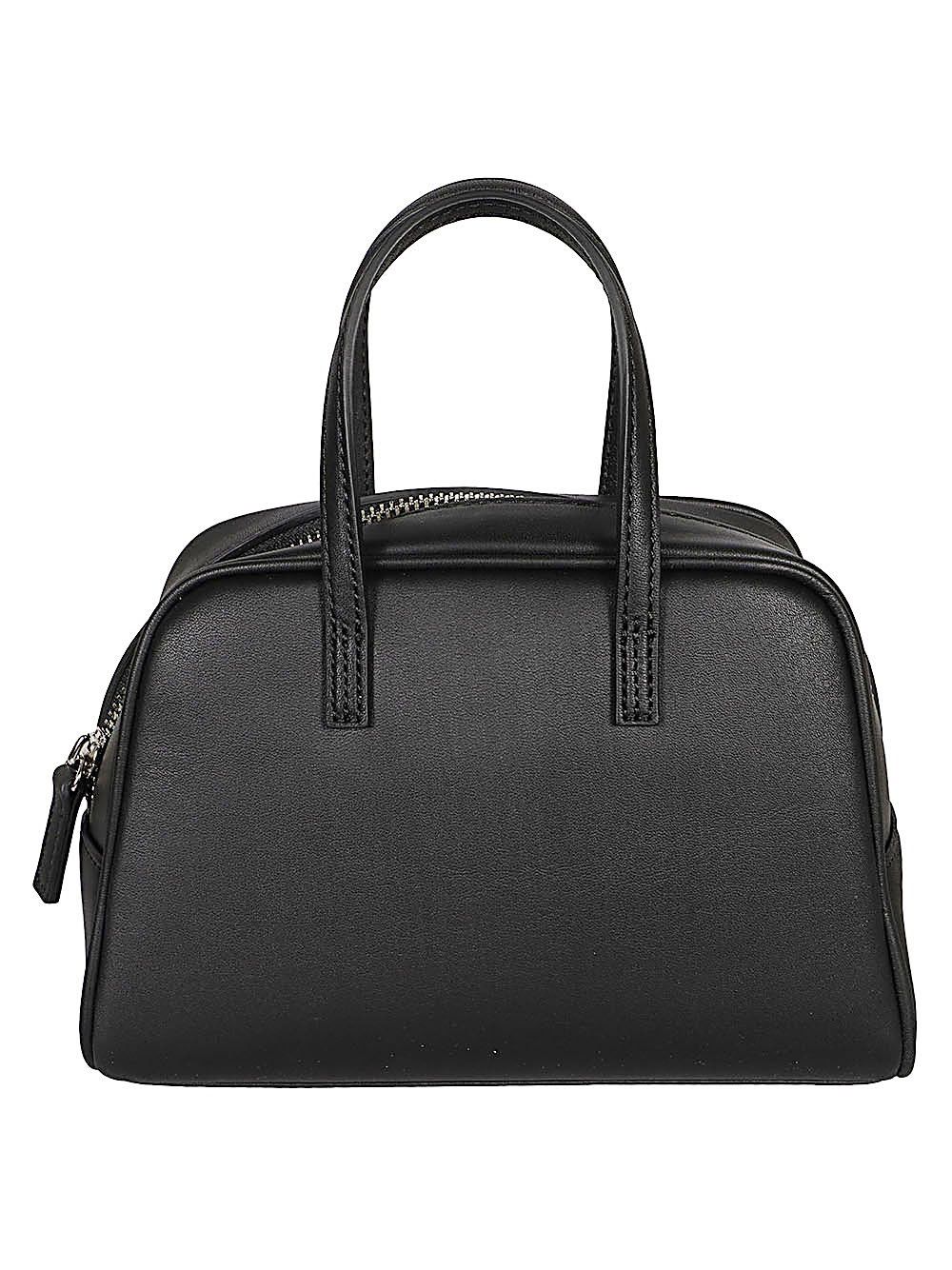 Mizuiro Mini Leather Boston Bag