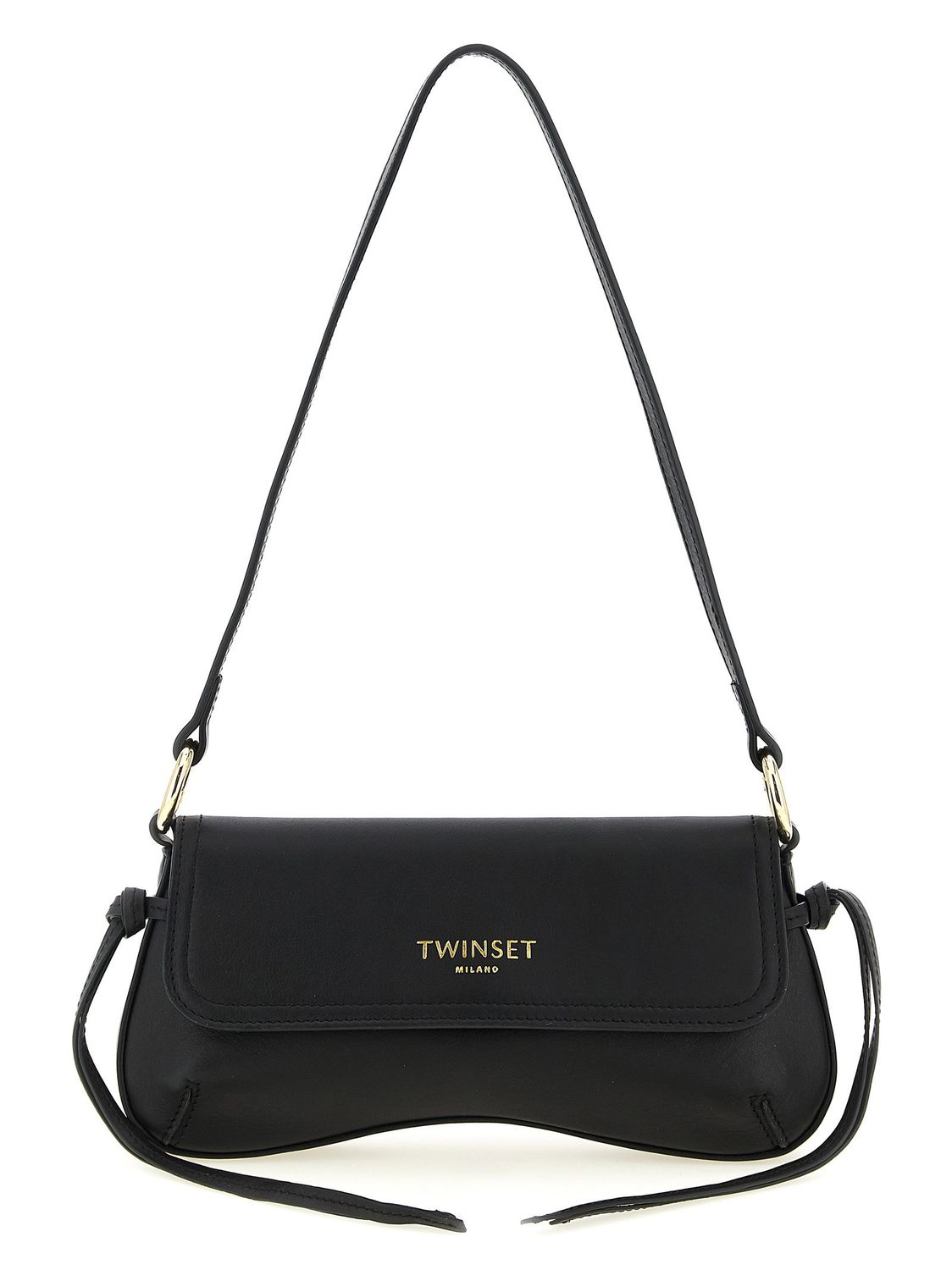 Twin Set Leather Shoulder Bag