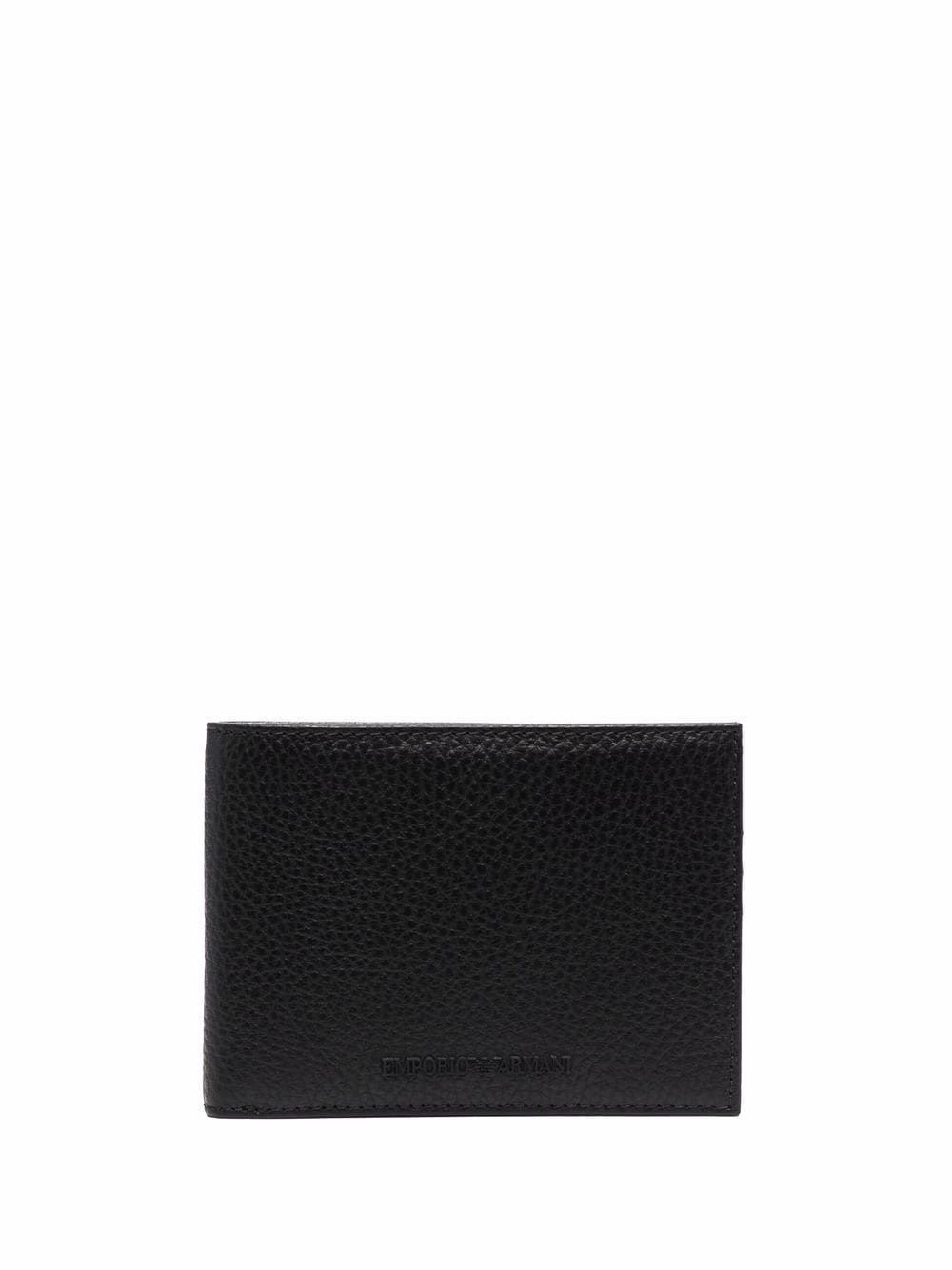 Emporioarmani Tumbled Leather Wallet