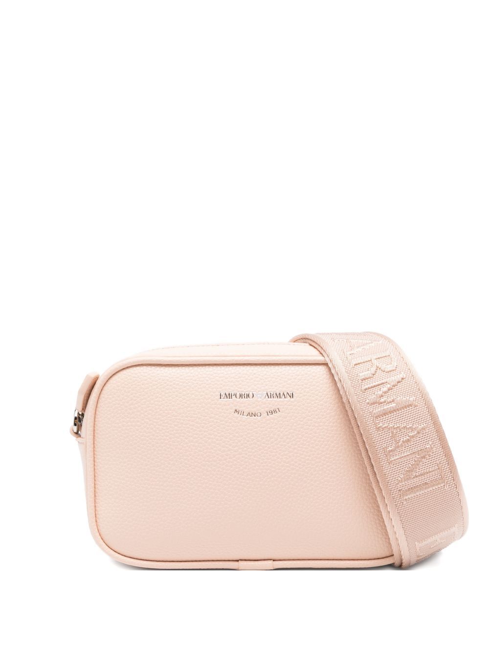 Emporio Armani Deer-Print Camera Case With Shoulder Strap