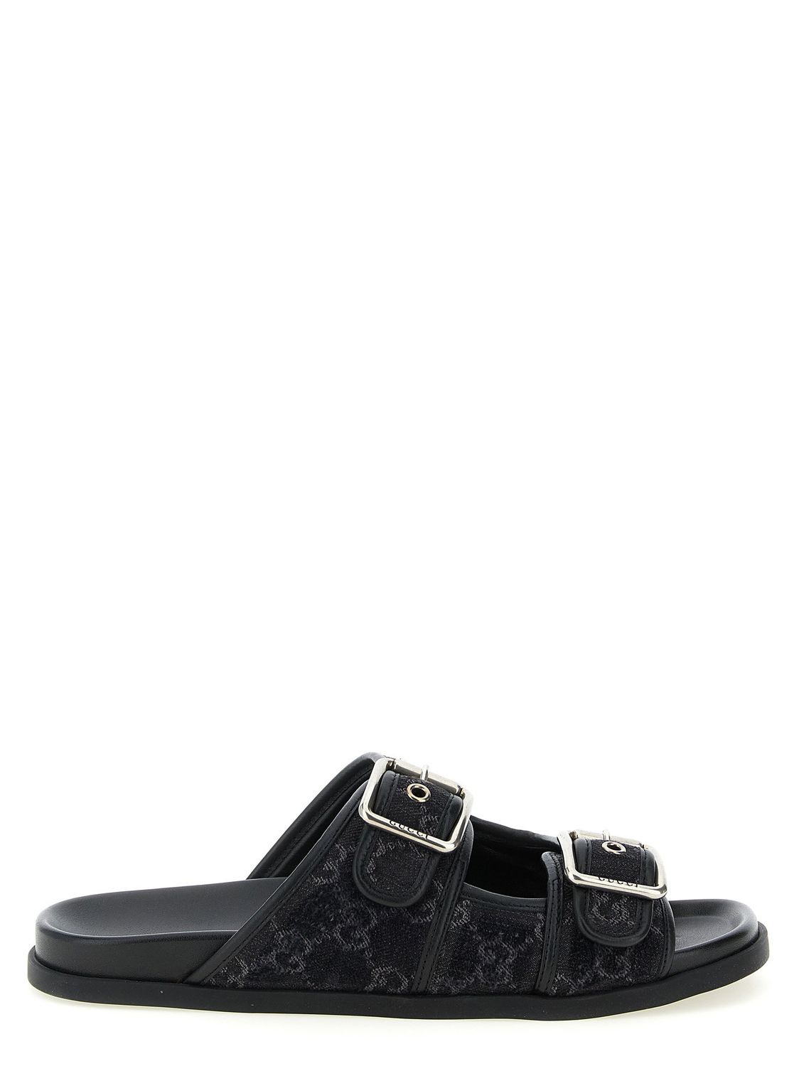 Gucci Gg Denim Slides